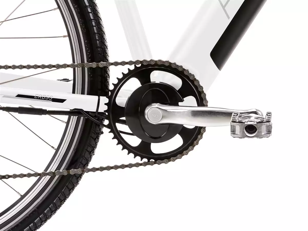 ROMET elektryczny Orkan RM 1 D Integrated  biało-szary