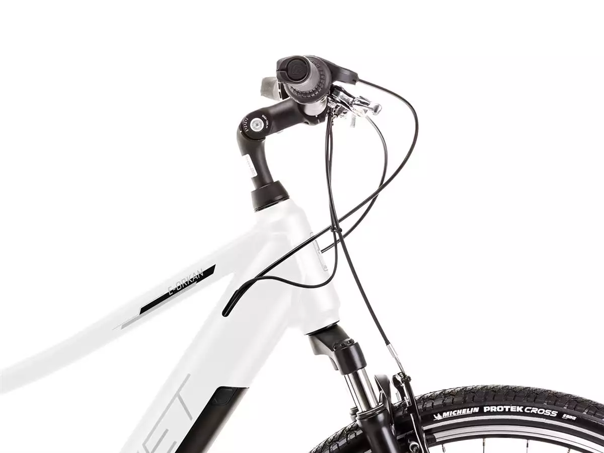 ROMET elektryczny Orkan RM 1 D Integrated  biało-szary