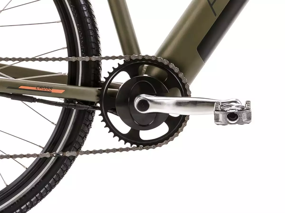 ROMET elektryczny Orkan RM 2 D Integrated oliwkowy