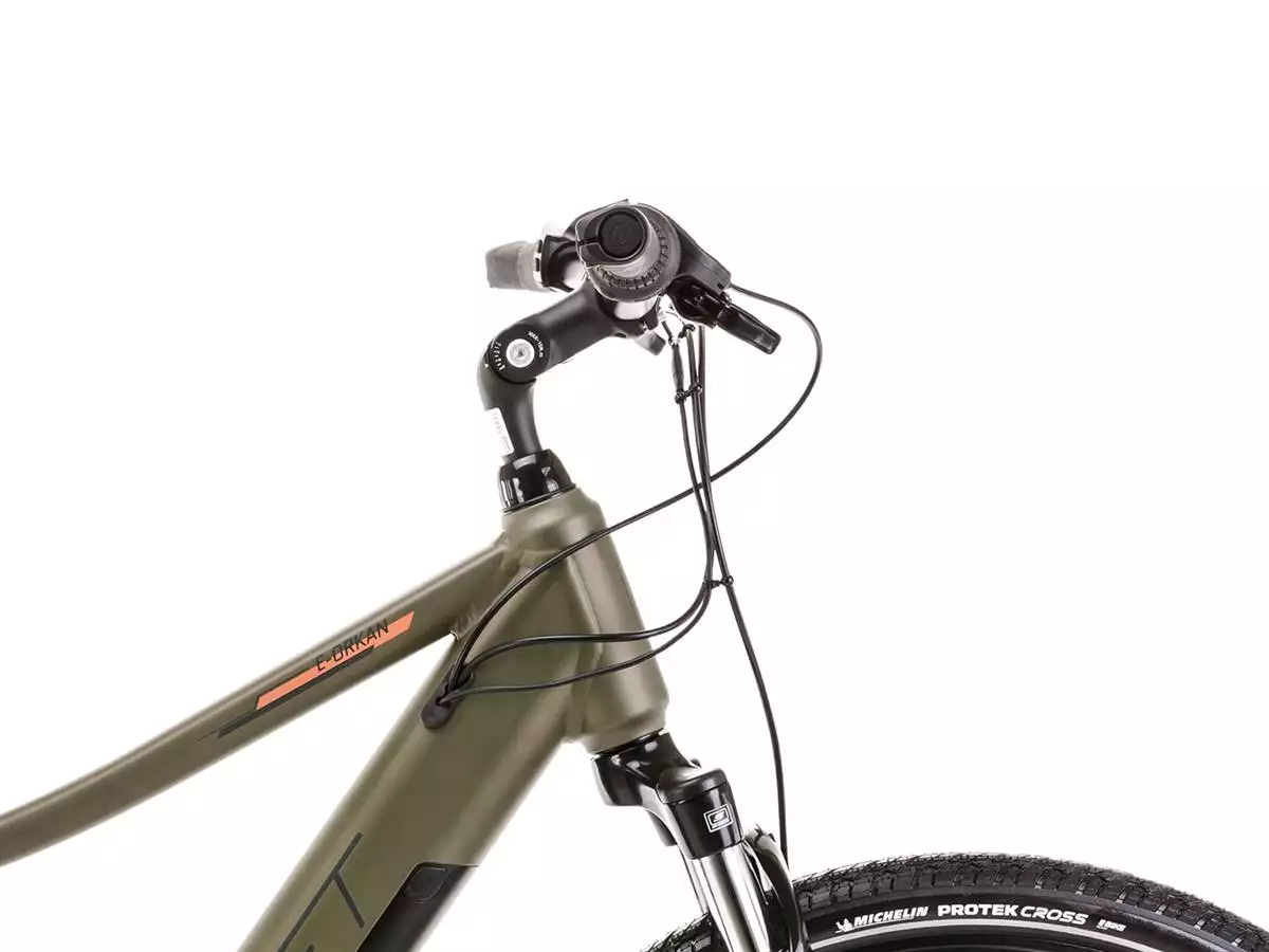 ROMET elektryczny Orkan RM 2 D Integrated oliwkowy